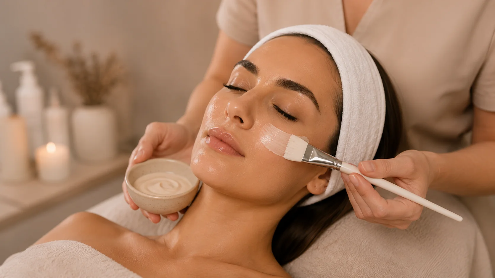 Gesichtsbehandlung Hyaluron Face Treatment im Studio Berlin Wilmersdorf