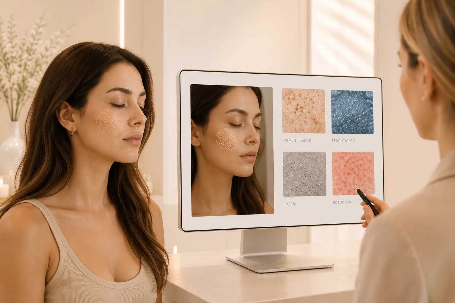 Digitale Hautanalyse bei Pretty WoMen nahe Charlottenburg